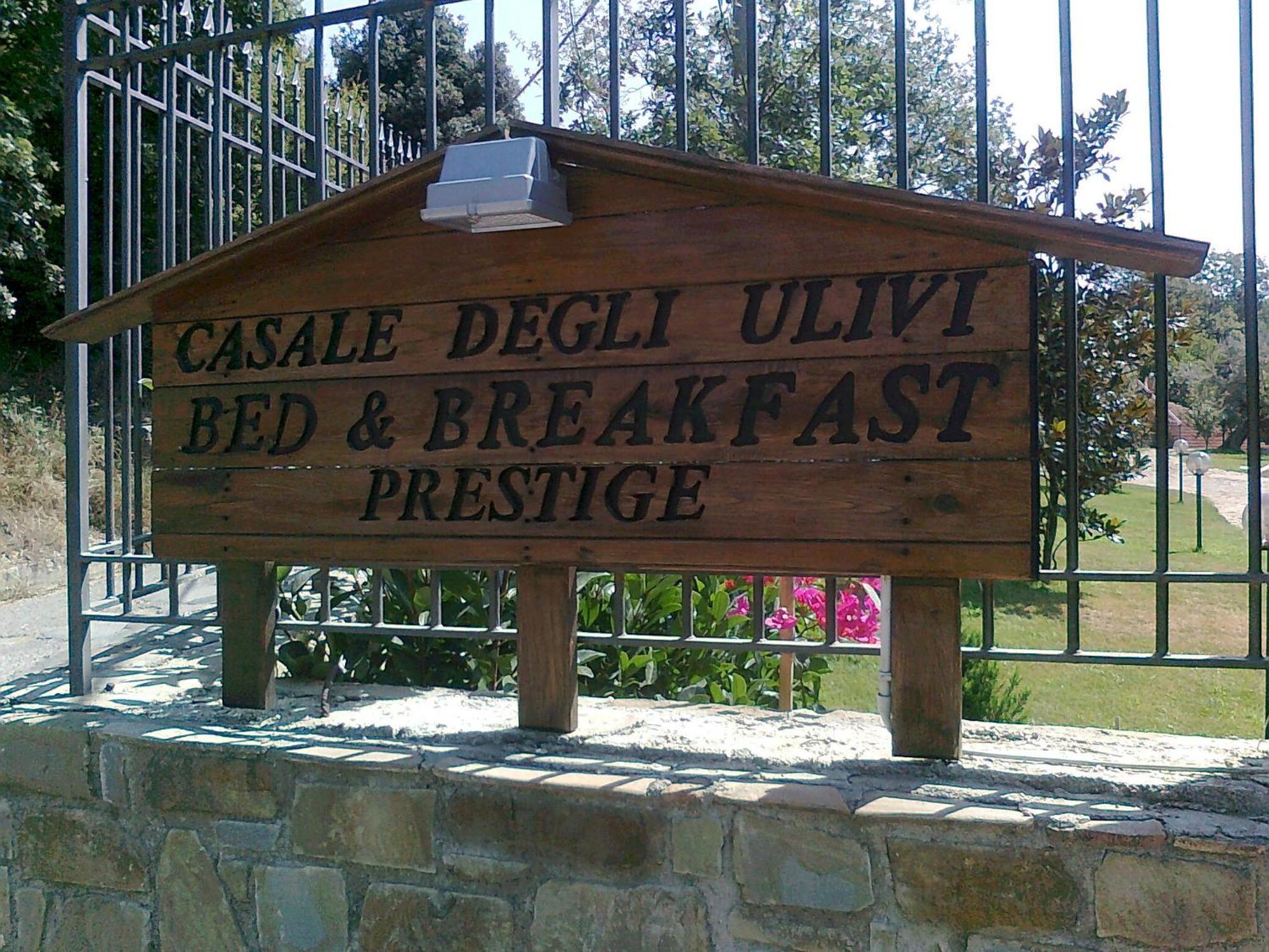 Casale Degli Ulivi Prestige Bed & Breakfast Altavilla Silentina Exterior photo